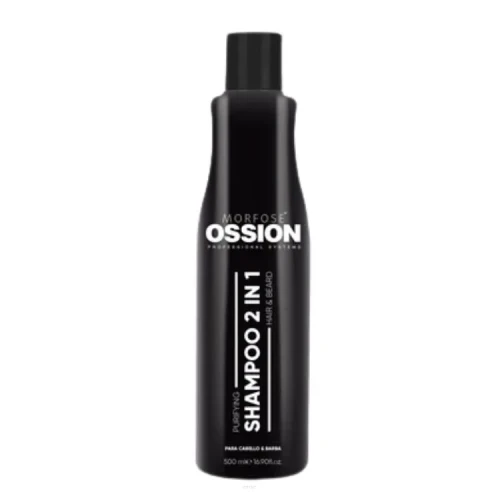 Morfose Ossion Barber 2w1 Szampon do włosów i brody 500 ml