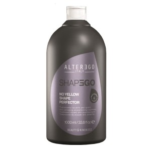 AlterEgo ShapeEgo No Yellow Prostowanie bez żółtych odcieni włosów blond 1000 ml