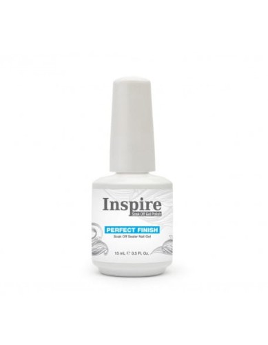 Inspire Soak Off Gel Polish Perfect Finish Top do manicure hybrydowego 15 ml