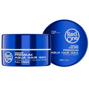 RedOne Premium Aqua Hair Wax Azure Blue Wosk do włosów bardzo mocny 100 ml