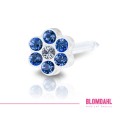 BLOMDAHL kolczyk przekłuciowy Daisy Sapphire/ Crystal 5 mm_12-0114-43.jpg
