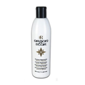RR Line Argan Szampon regenerujący do włosów zniszczonych z keratyną i arganem 350 ml 